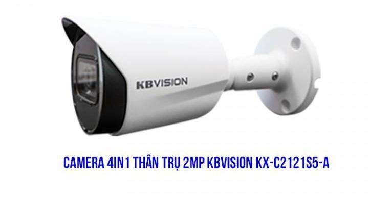 Camera 4in1 thân trụ 2MP KBVISION KX-C2121S5-A
