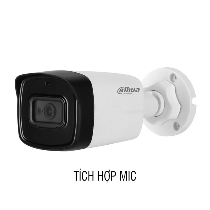 Camera HDCVI 2MP DAHUA DH-HAC-HFW1200TLP-A-S5 tích hợp mic