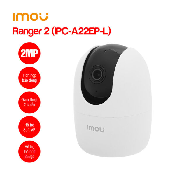 Camera Wifi 360 độ IMOU Ranger 2 2MP (IPC-A22EP-L)
