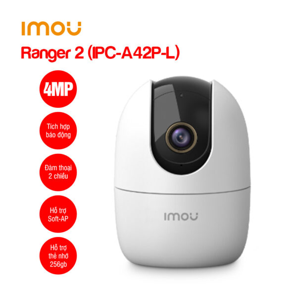 Camera Wifi 360 độ IMOU Ranger 2 4MP (IPC-A42P-L)