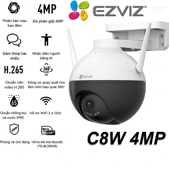 Camera wifi C8W - 4MP