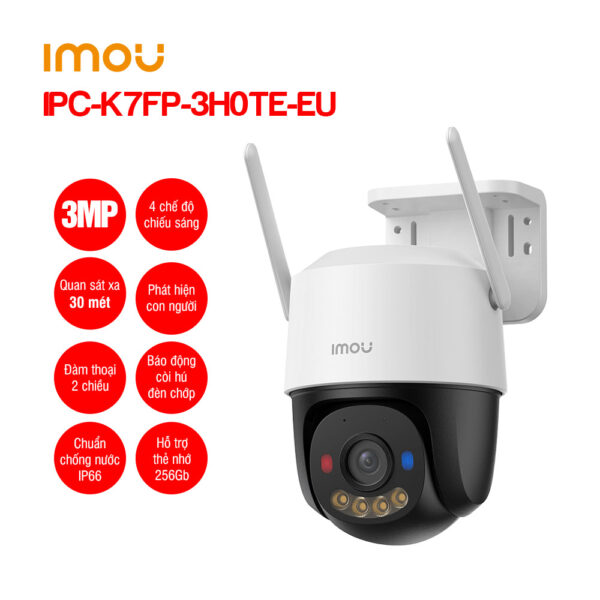 Camera Wifi PT 2MP iMOU IPC-S21FTP kết nối 4G (CRUISER 4G)