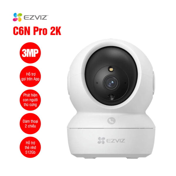 Camera Wifi thông minh EZVIZ C6N Pro 2K 3MP