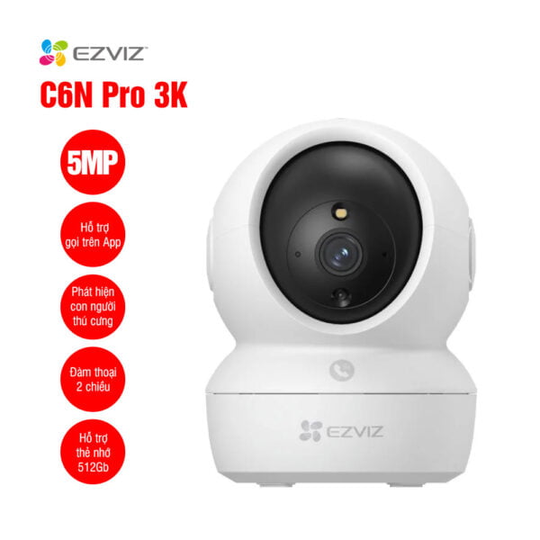 Camera Wifi thông minh EZVIZ C6N Pro 3K 5MP