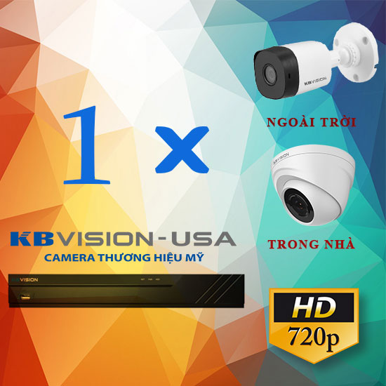 Trọn Bộ 1 Camera KBVISION 1.0 Mepigaxel